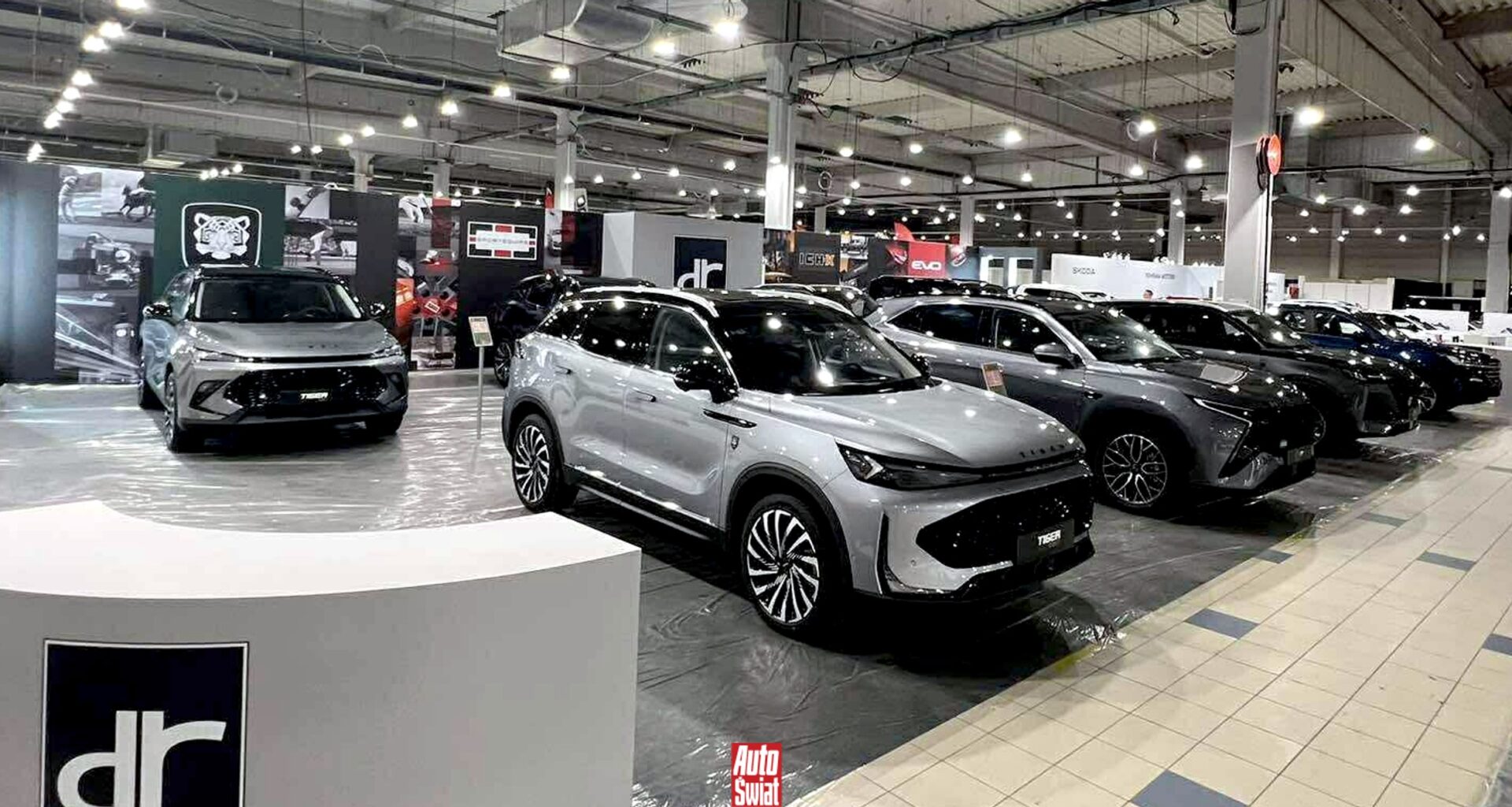 DR, Evo, Sportequipe, ICH-X i Tiger. To chińskie samochody montowane we Włoszech