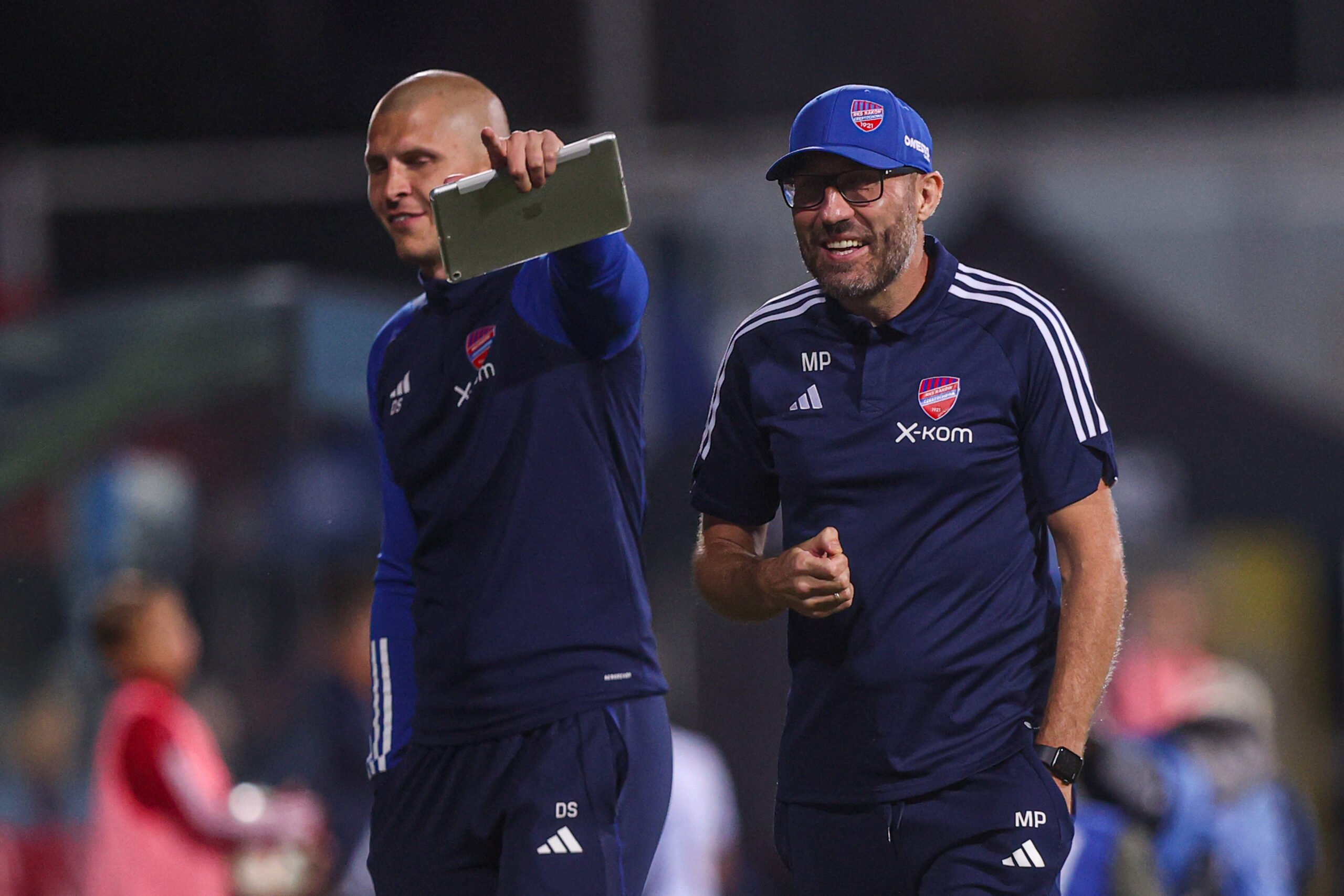 Dawid Szwarga i Marek Papszun