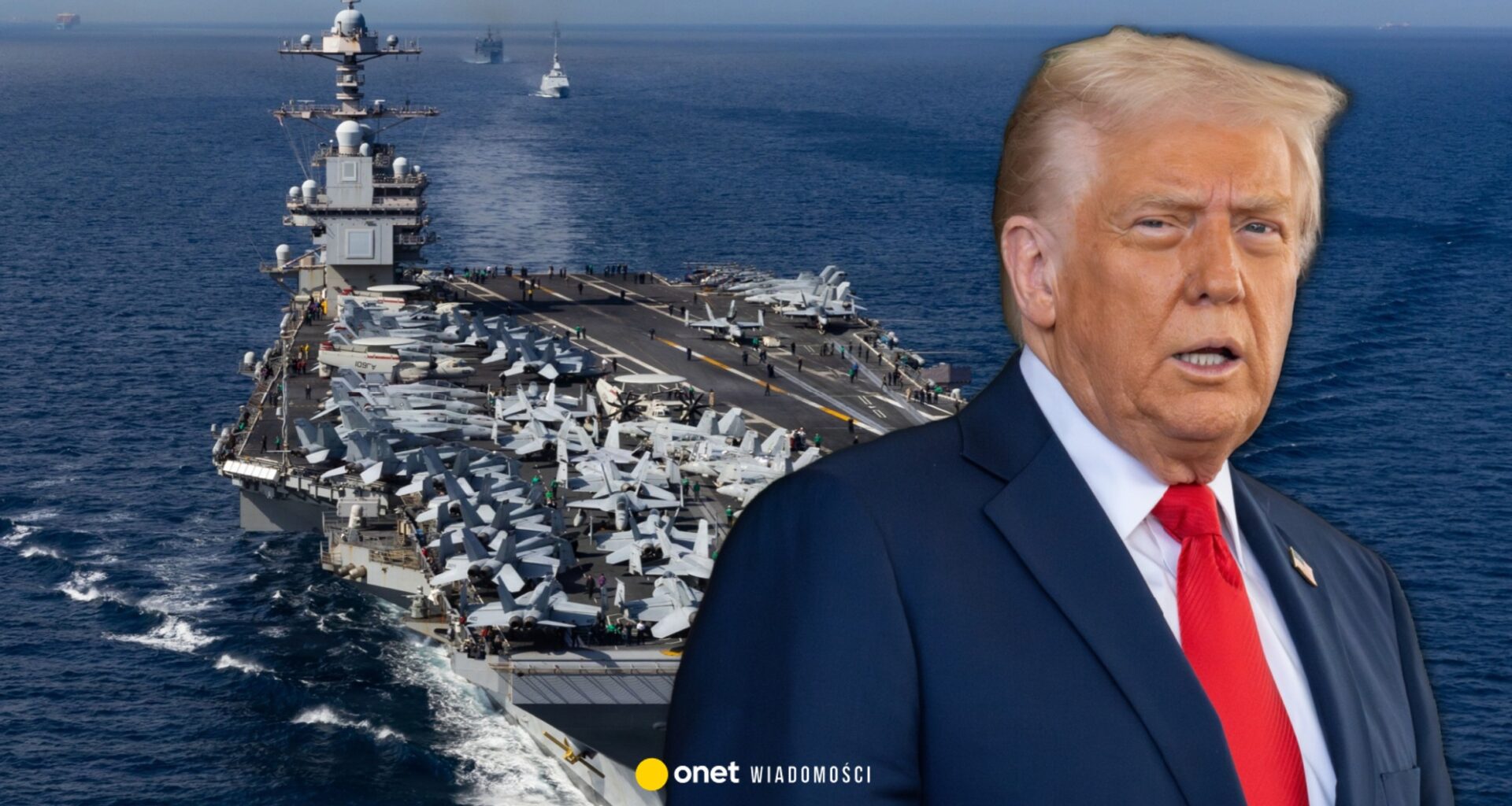 Trump igra z nową wojną. Chaos może zrujnować Amerykę. Pentagon ciska gromy i wysyła potężną flotyllę