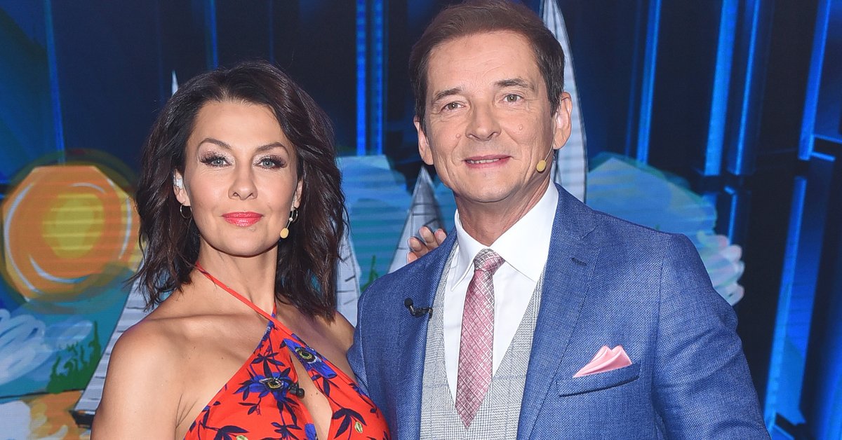 Przemysław Babiarz i Anna Popek