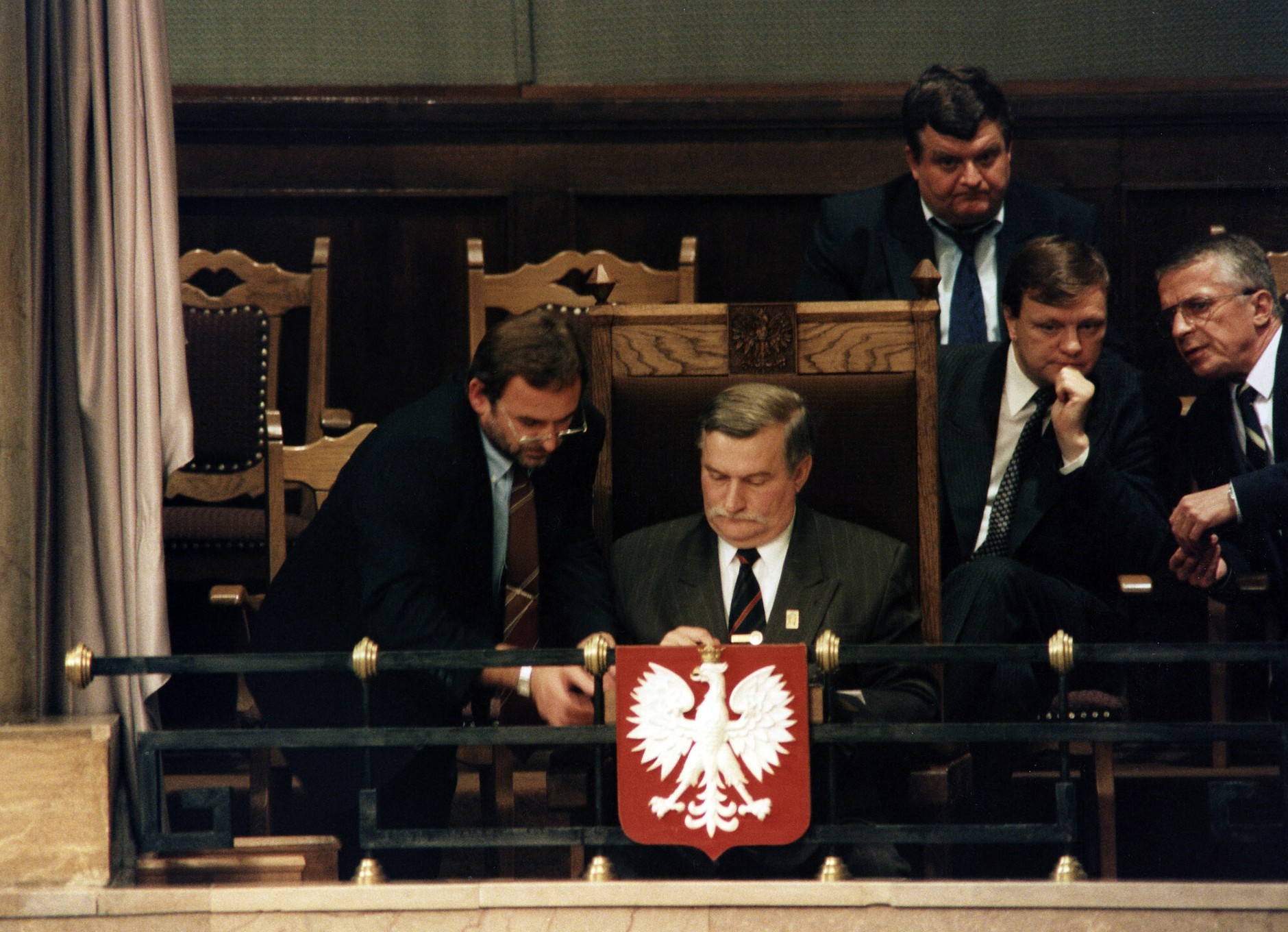 Lech Wałęsa i Lech Falandysz