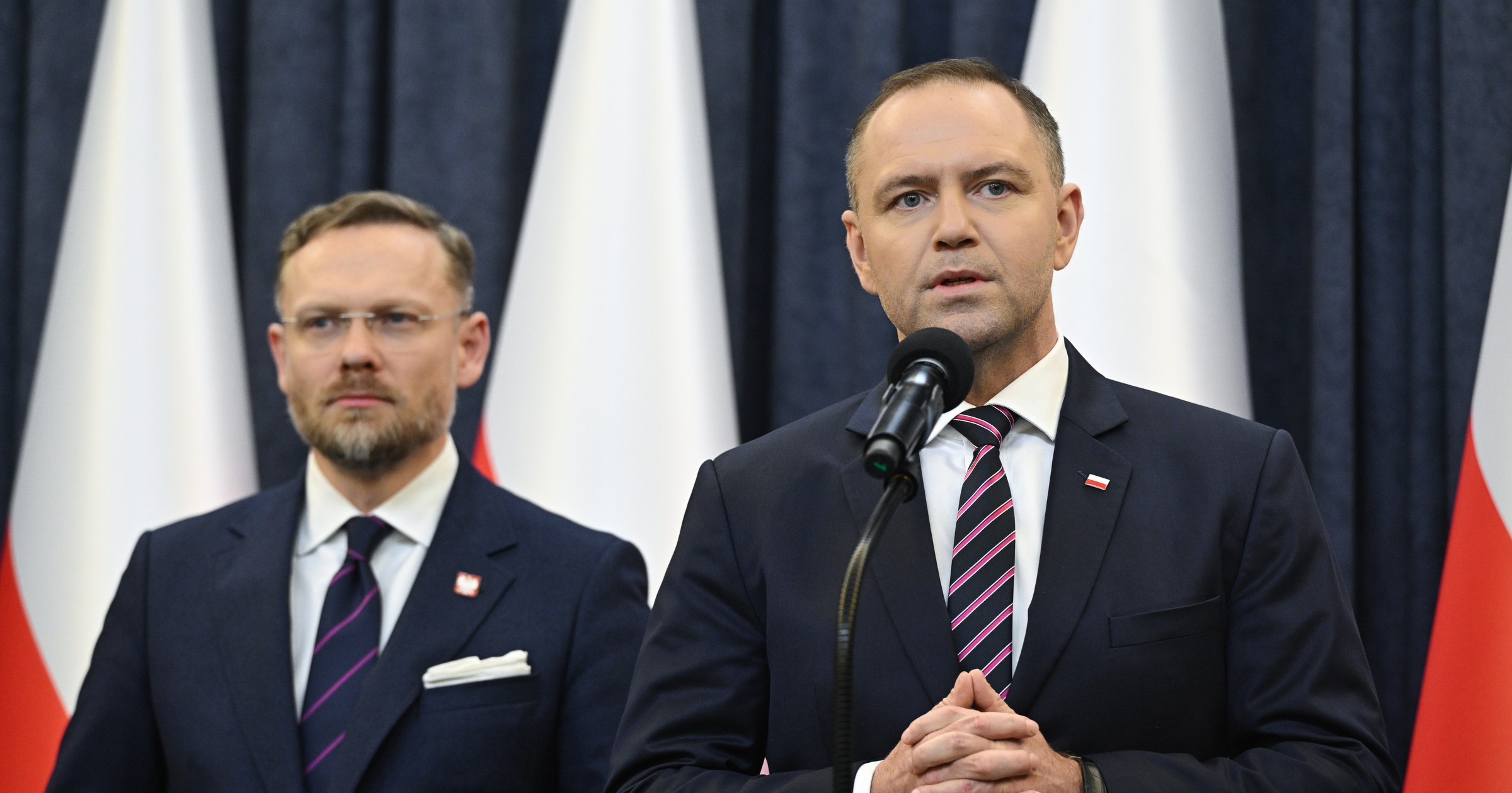 Zbigniew Bogucki i Karol Nawrocki