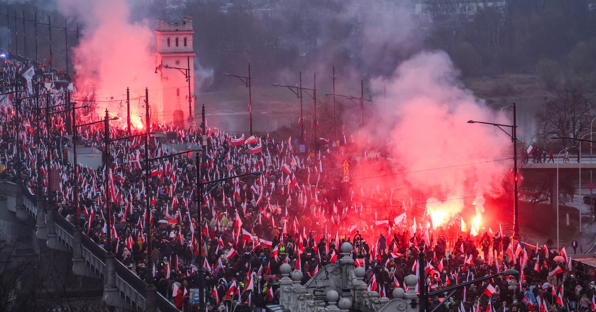 Marsz Niepodległości w Warszawie. Ratusz podał pierwsze informacje o frekwencji - Onet
