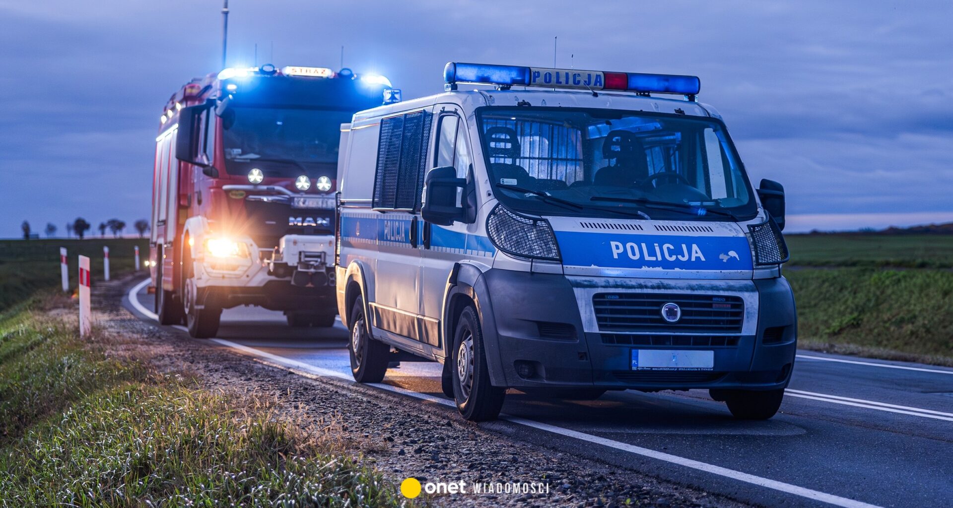 Nieznane obiekty miały spaść na Dolnym Śląsku. Policja zakończyła akcję