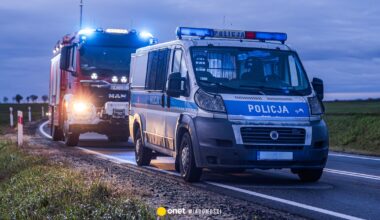 Nieznane obiekty miały spaść na Dolnym Śląsku. Policja zakończyła akcję