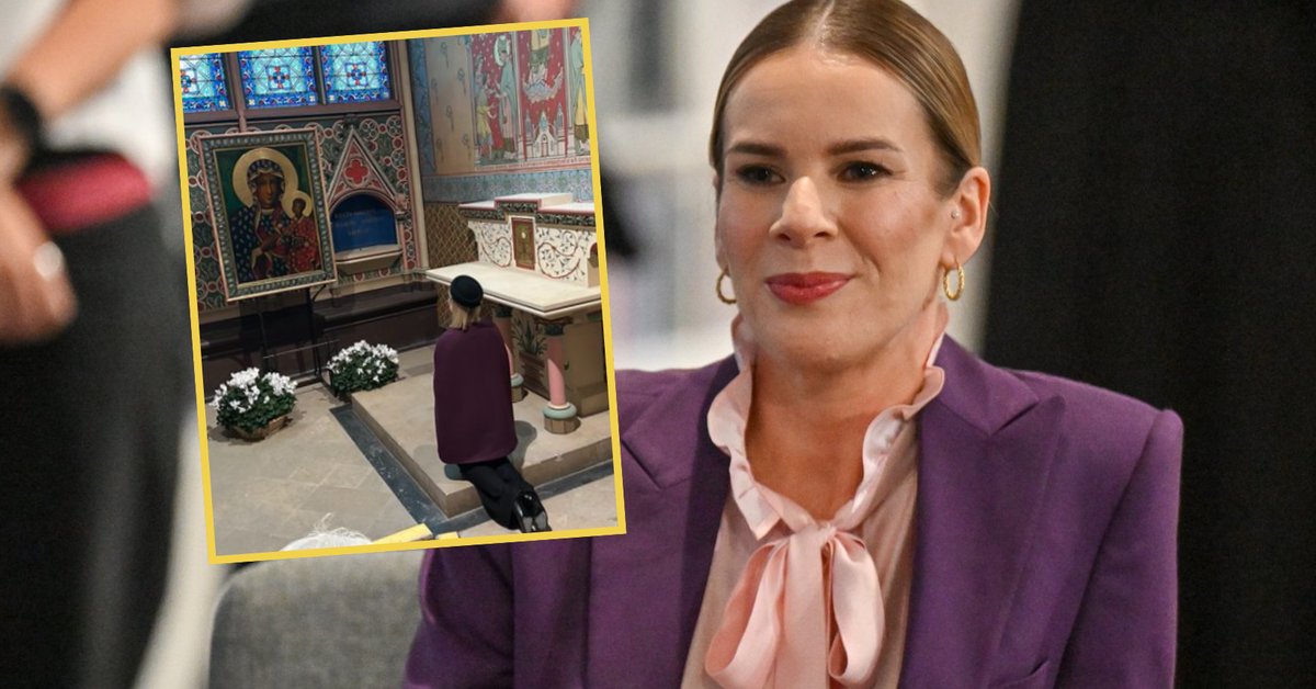 Marta Nawrocka ma ważne zadanie w Paryżu. Pokazała się w eleganckiej stylizacji w Notre-Dame
