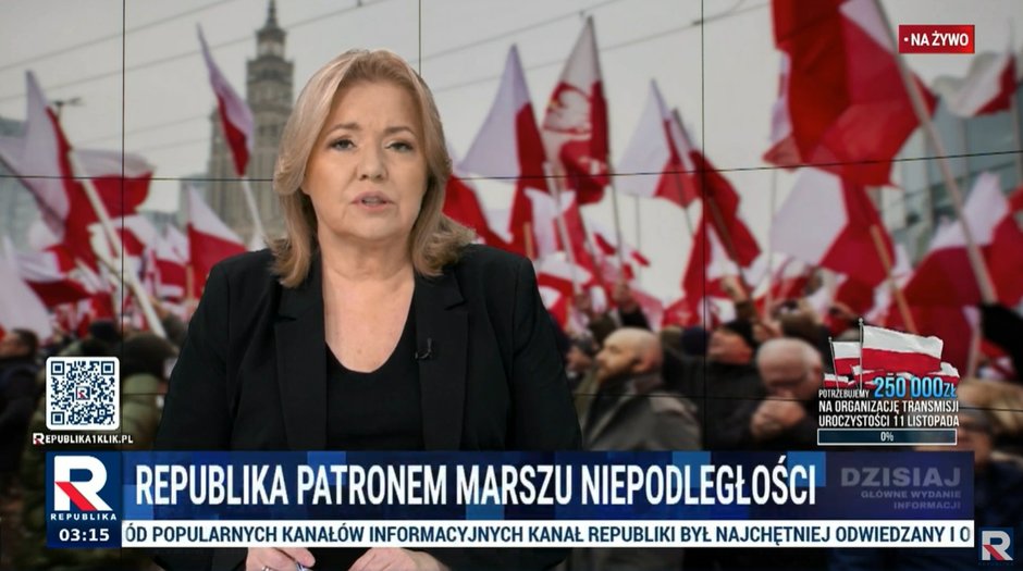Danuta Holecka w TV Republika
