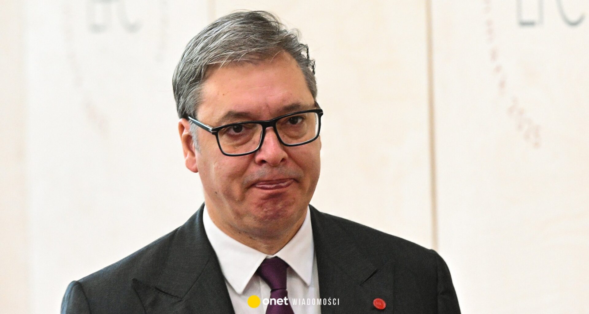 Prezydent Serbii zaczyna się łamać. Zapowiedział przyspieszone wybory