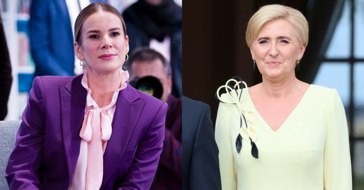 Marta Nawrocka i Agata Duda