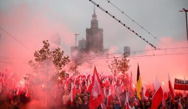 Marsz Niepodległości 2025. Skandal na trasie pochodu. Dziennikarz wszystko nagrał