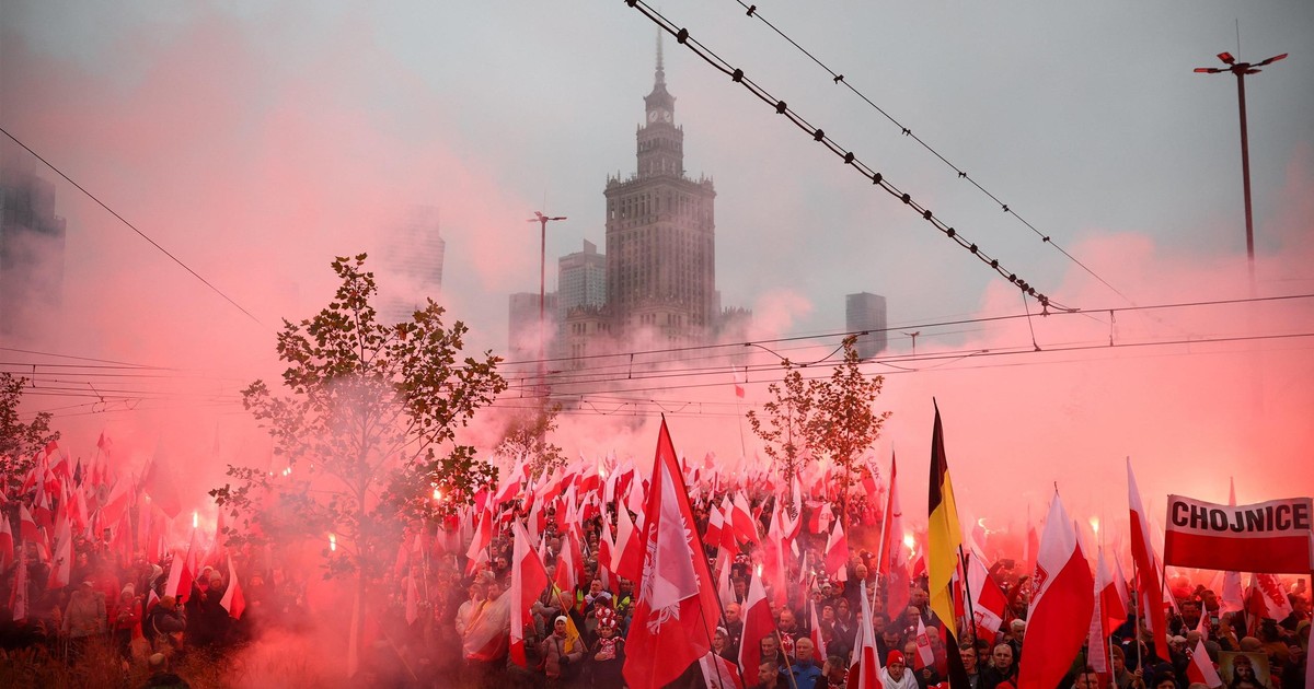 Marsz Niepodległości 2025. Skandal na trasie pochodu. Dziennikarz wszystko nagrał