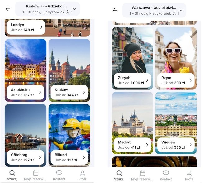 Oferty z aplikacji Fru