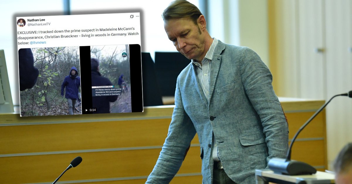 Podejrzany w sprawie Madeleine McCann ukrył się w lesie. Zaatakował reportera