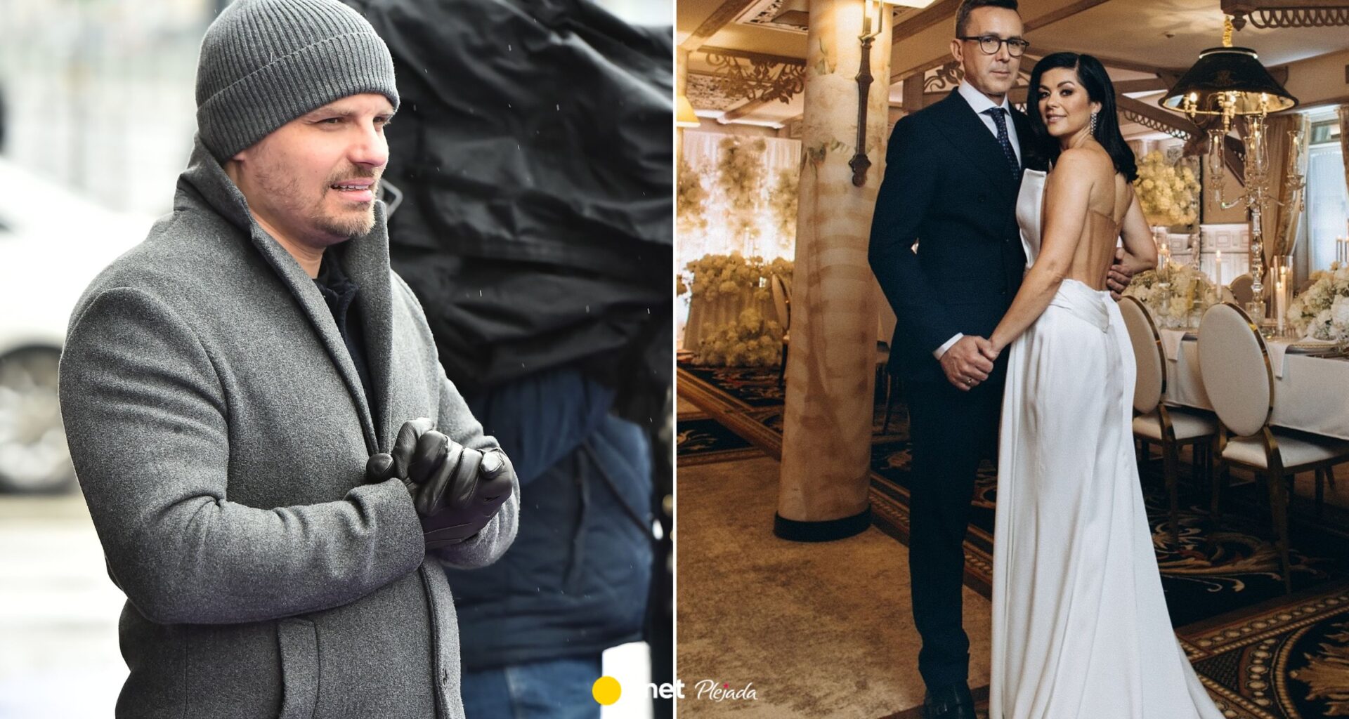 Marcin Hakiel o nieobecności syna na ślubie Katarzyny Cichopek. "Była próbowała robić podchody"