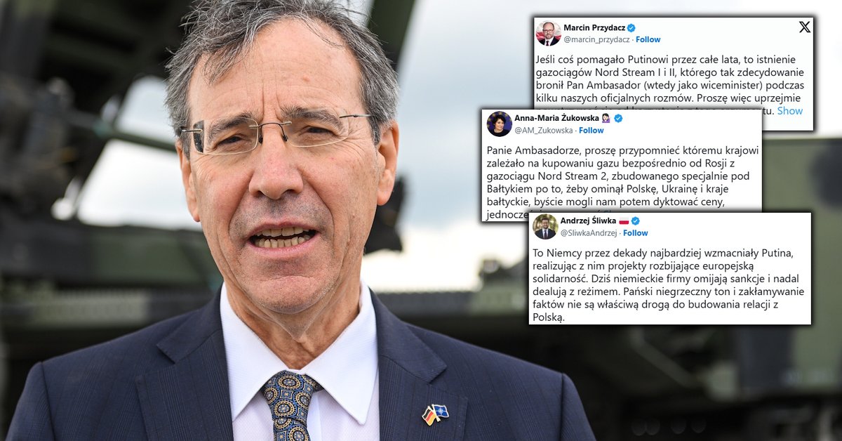 Fala oburzenia po wpisie niemieckiego ambasadora. "Buta i arogancja"