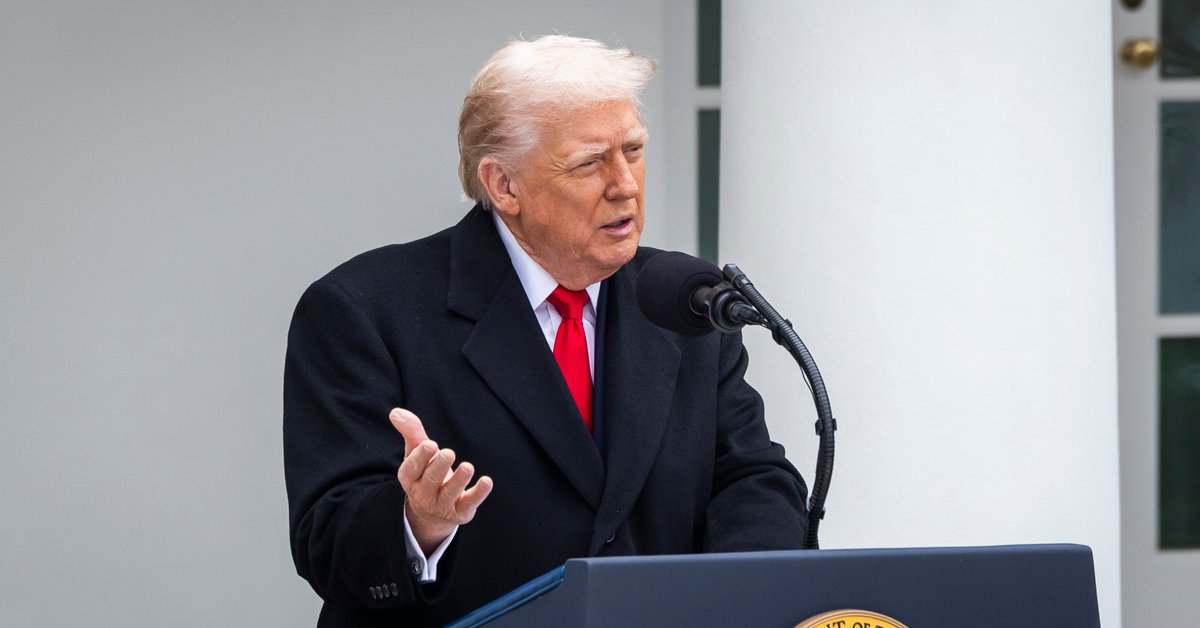 Donald Trump (listopad 2025 r.)