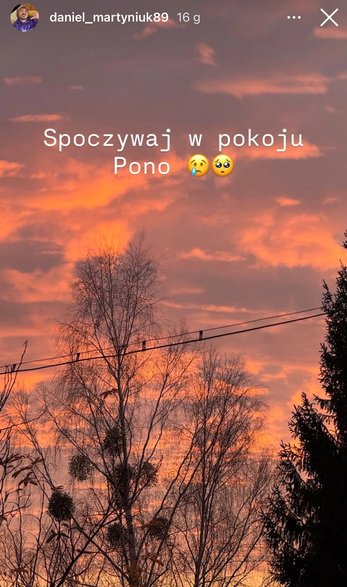 Daniel Martyniuk, fot. Instagram @daniel_martyniuk89