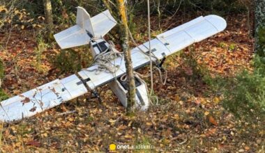 Straż graniczna natrafiła na drona z Białorusi. W środku setki paczek