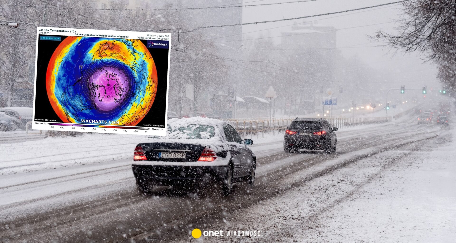 Wir polarny może ulec zaburzeniu. Rośnie szansa na atak srogiej zimy