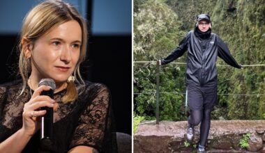 Po lewej Maria Halber, po prawej Igor Holewiński (screen: facebook.com/halbermaria)