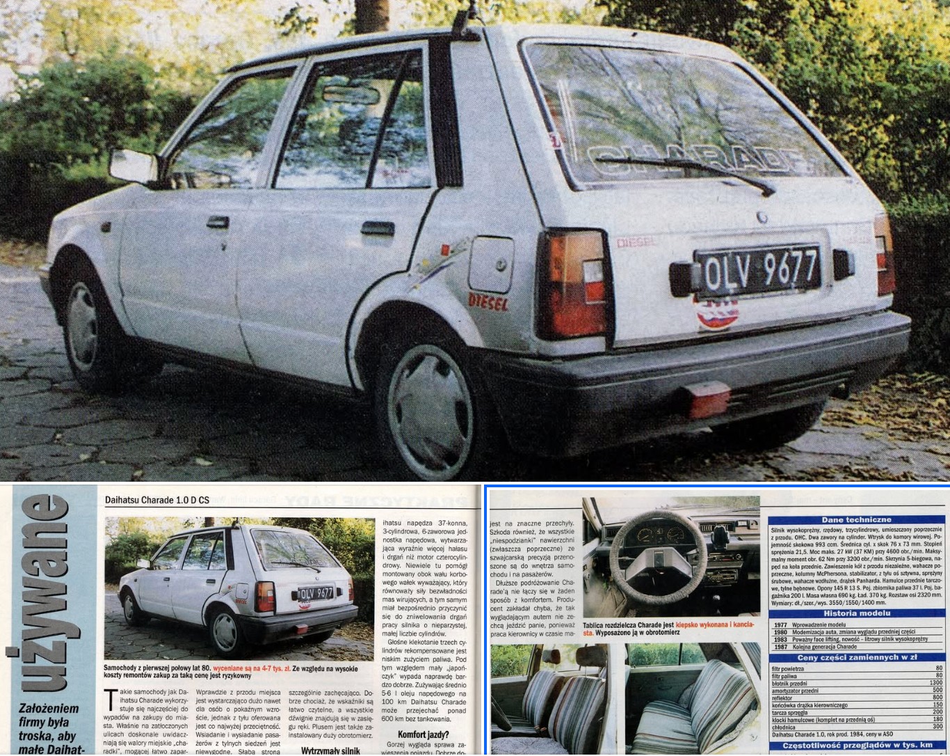 Jeszcze w latach 90. na polskich drogach spotkać można było ostatnie niedobitki modelu Daihatsu Charade – auta, które było obiektem marzeń w latach 80.