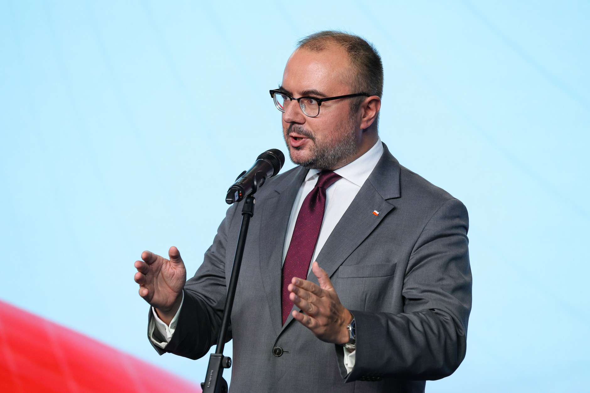 Paweł Jabłoński, poseł PiS i adwokat, który jest obrońcą Michała Sapoty