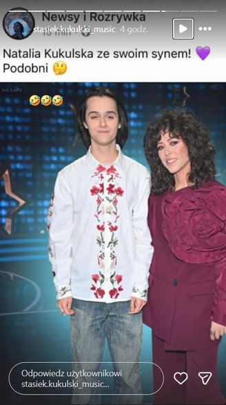 InstaStory z profilu Stanisława Kukulskiego