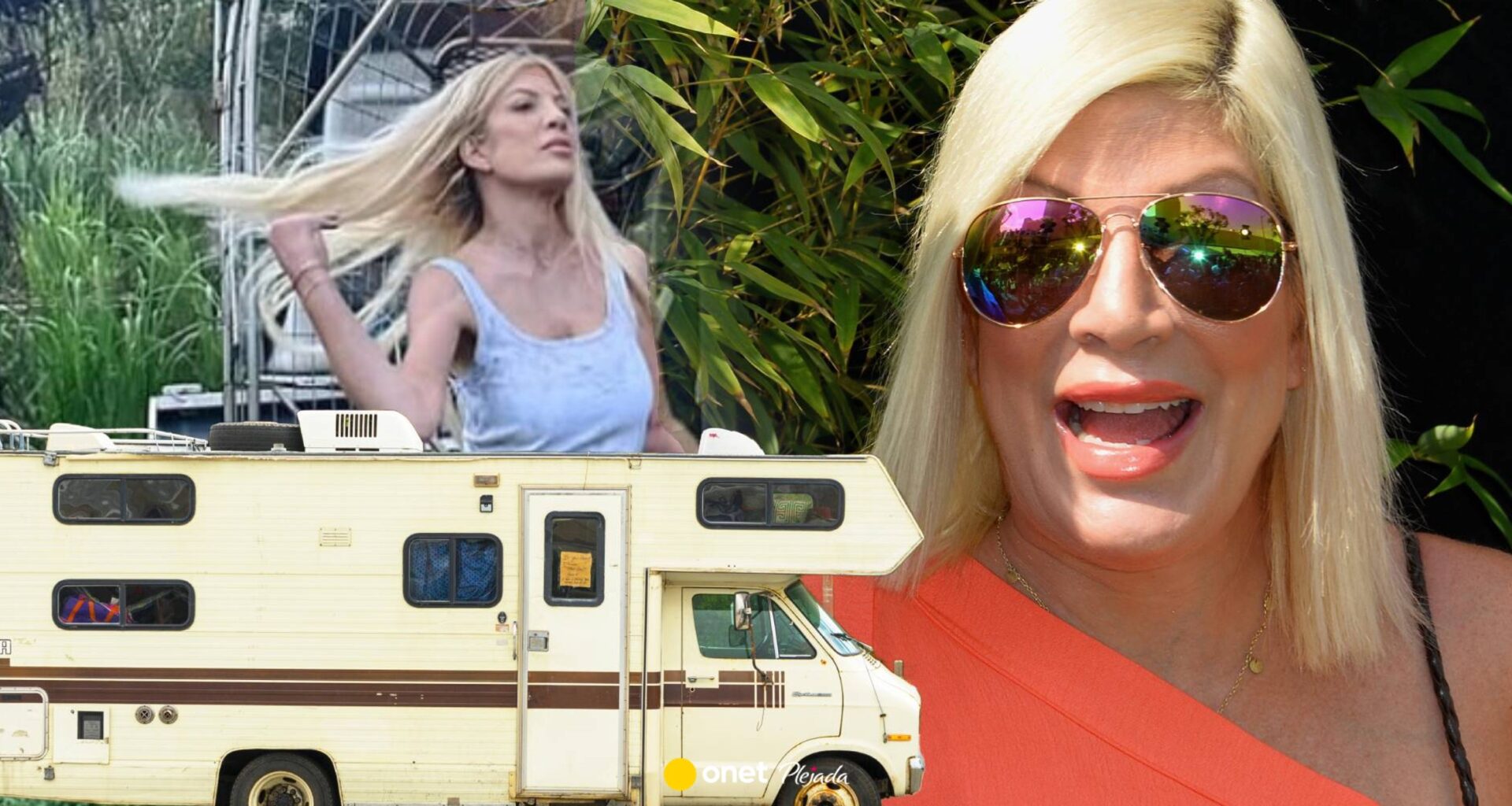 Milionowe długi Tori Spelling. Córka potentata zamieszkała na parkingu kamperów