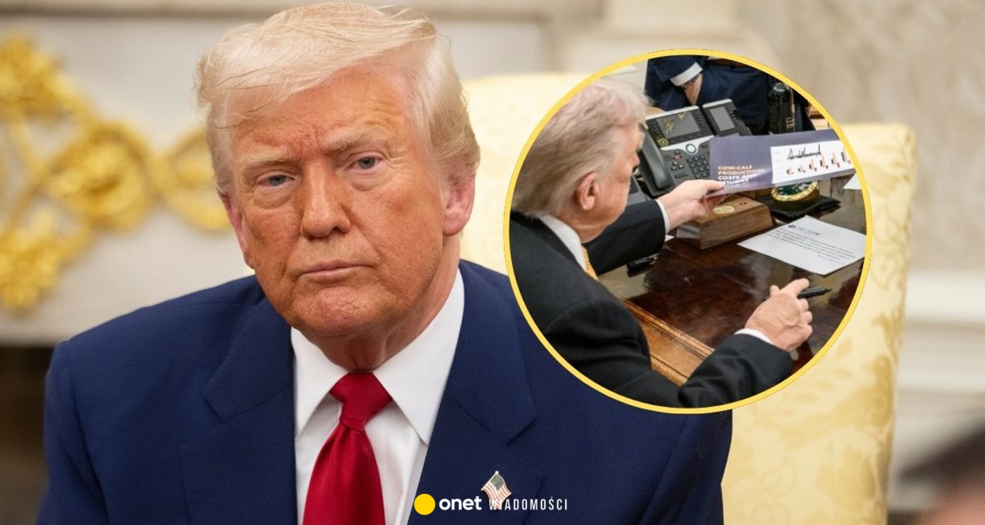 Senator opublikował zdjęcia z Donaldem Trumpem. Wpadka wyszła na jaw