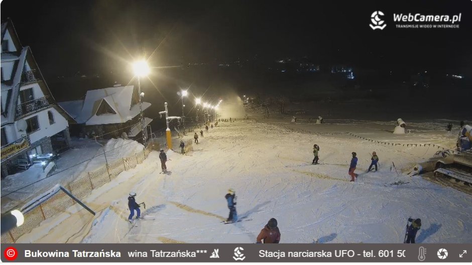 Bukowina Tatrzańska 21.11.2025 r., ok. godz. 18