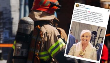 Irena Rupińska i wnuczek nie żyją. Straż pożarna o okolicznościach zdarzenia