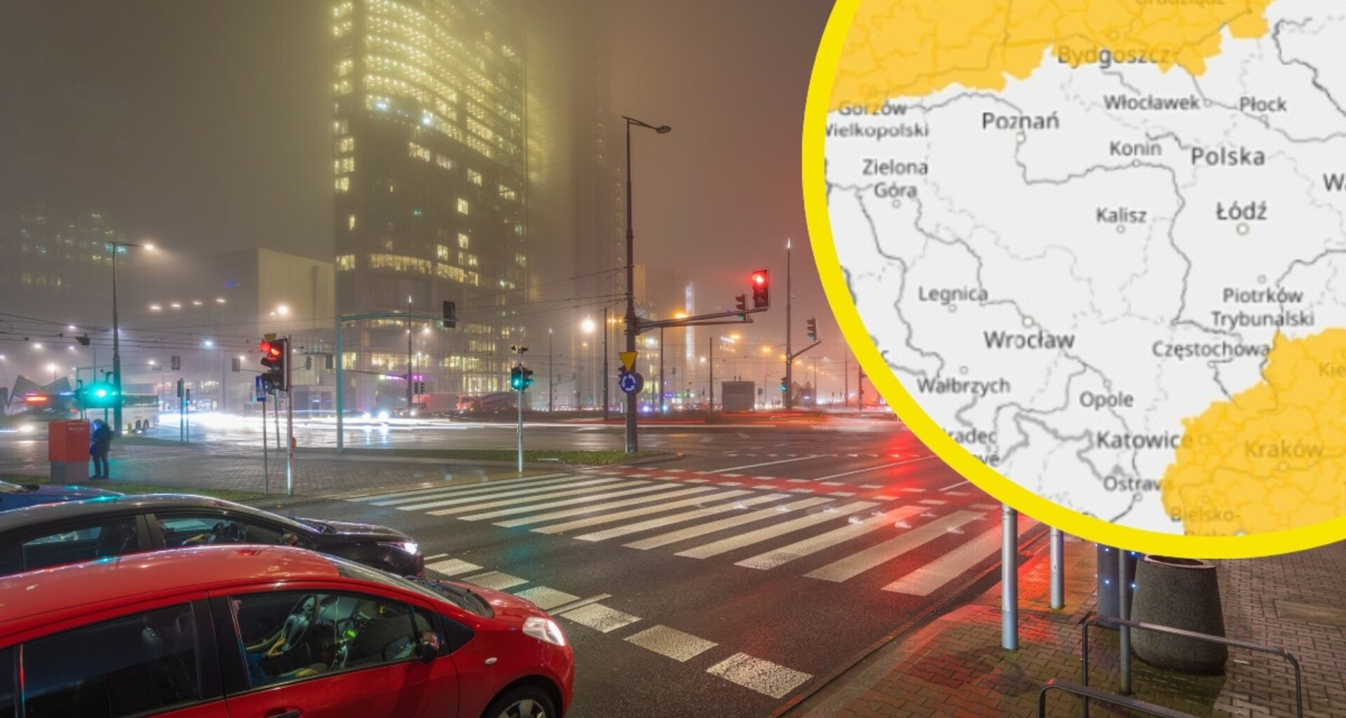 IMGW ostrzega wiele regionów Polski. Alerty będą obowiązywać do samego rana