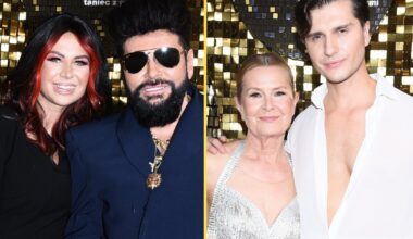 Maja i Krzysztof Rutkowscy brylują na ściance. Barbara Bursztynowicz przyciągnęła spojrzenia [GALERIA] - Onet