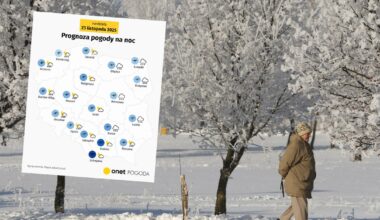 W poniedziałek opady śniegu obejmą wschodnią Polskę