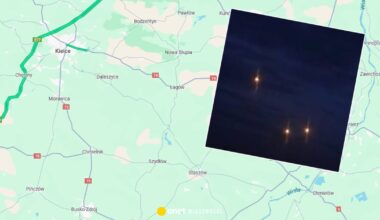 Zgłoszenie o "kuli ognia" w okolicy Kielc. W akcji wojskowy śmigłowiec