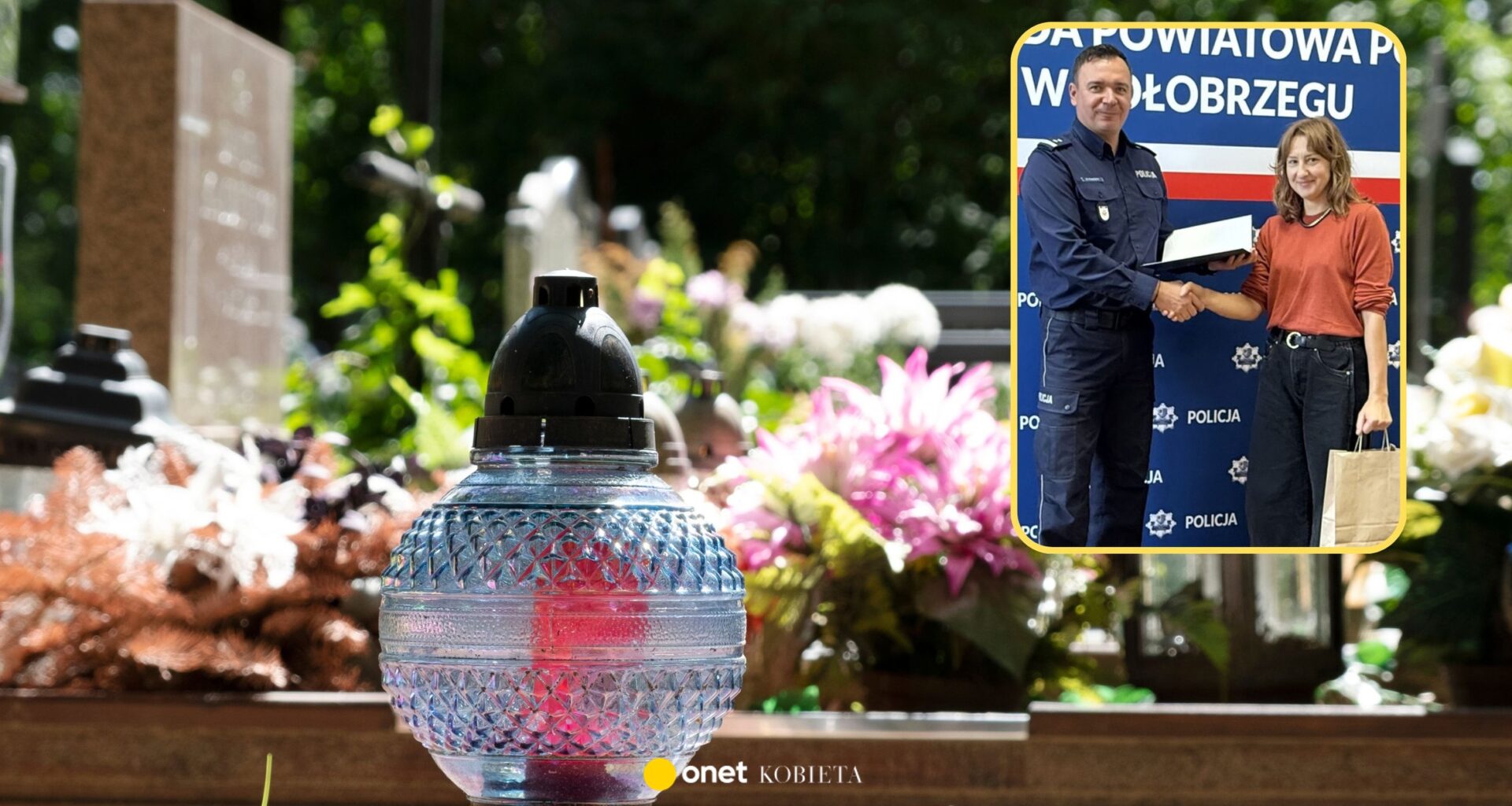 Znalazła torbę z pieniędzmi na cmentarzu w Kołobrzegu. Otrzymała nagrodę za uczciwość