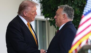 Donald Trump przyjął Viktora Orbana w Białym Domu. "Wielki przywódca" - Onet