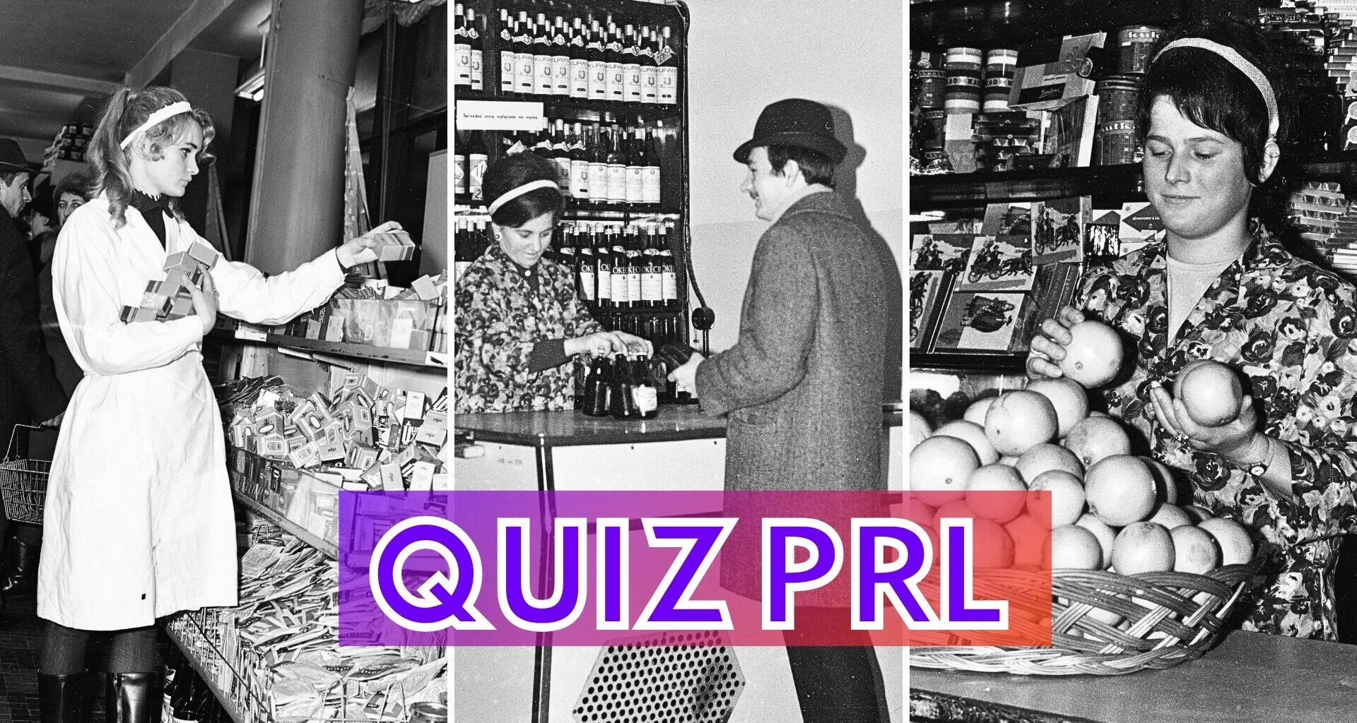 Kartkówka o sklepach PRL. Pamiętasz to? Młodzi nie trafią 3/20