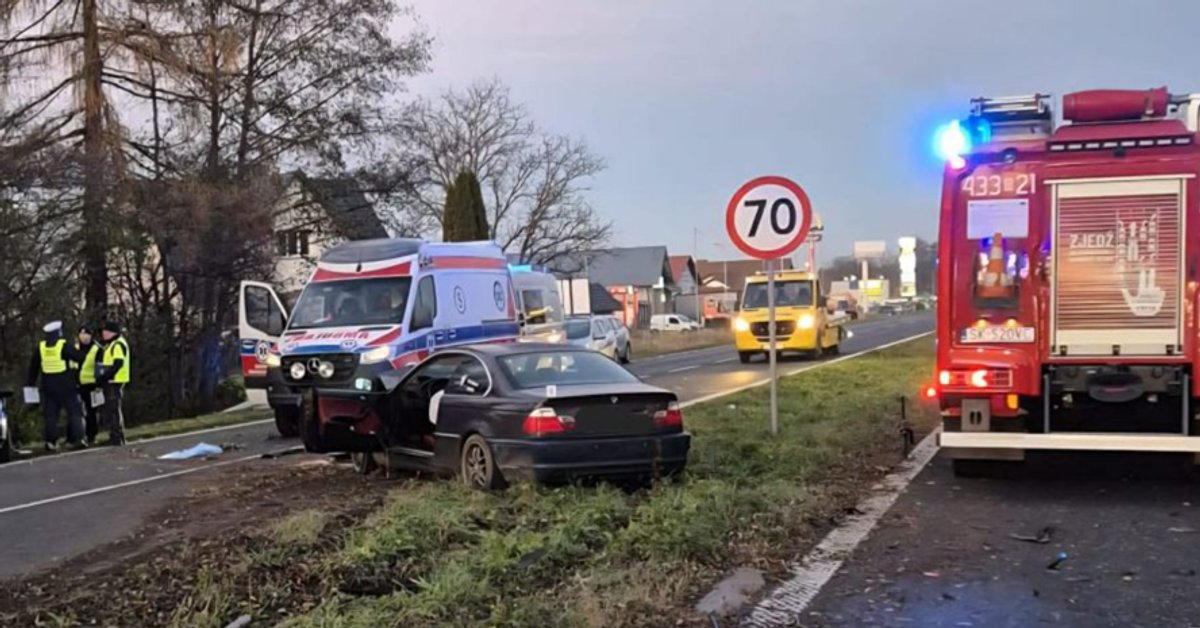 Tragiczny wypadek na Śląsku. Nie żyje 18-latka - Onet