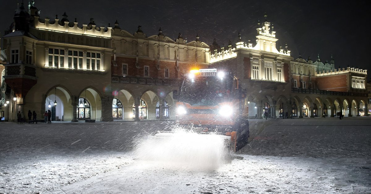 Małopolska pokryta śniegiem, -20 st. C w Sudetach. Podsumowanie nocy
