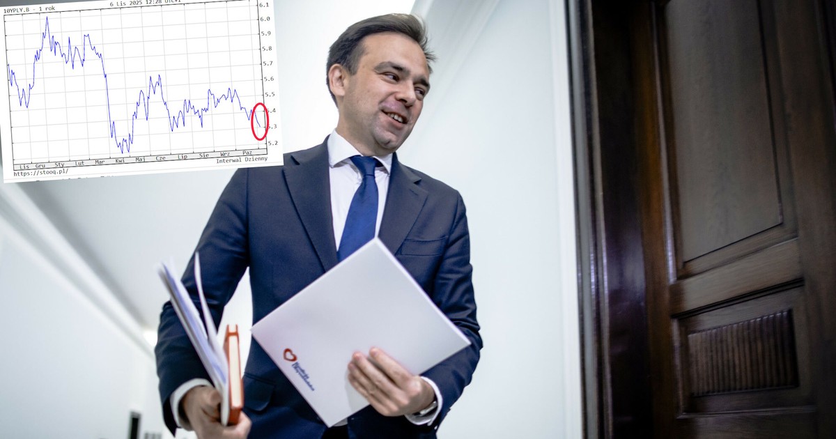 Rząd otwiera szampana po redukcji stóp procentowych. Odsetki od długu państwa najniższe od miesięcy