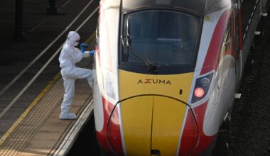 Nowe informacje o ataku nożownika w brytyjskim pociągu. "Nagrania z monitoringu pokazują"