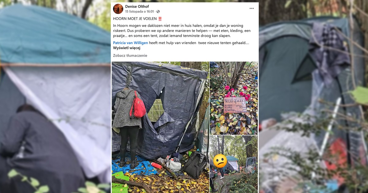 Bestialski atak na bezdomnych Polaków w Holandii. Zgotowali im piekło