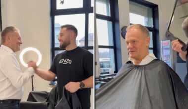 Tusk wrzucił nagranie z salonu. Mamy relację pracownika barber-shopu