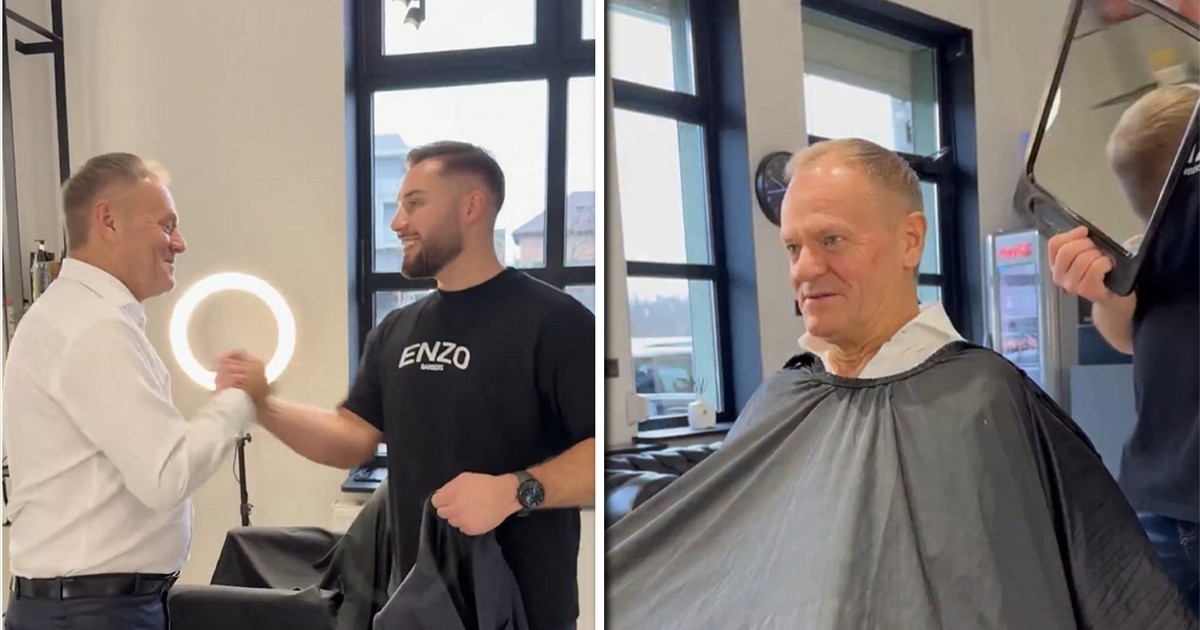 Tusk wrzucił nagranie z salonu. Mamy relację pracownika barber-shopu
