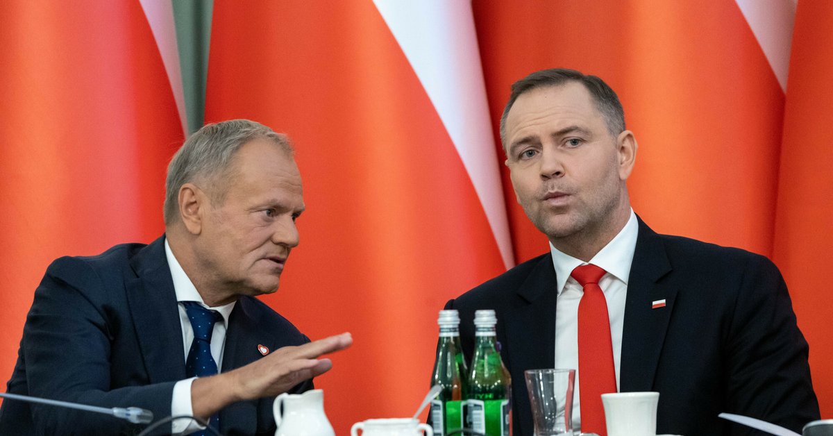 Polacy ocenili współpracę Karola Nawrockiego z Donaldem Tuskiem. Nowy sondaż - Onet