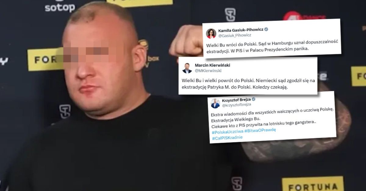 Politycy reagują na ekstradycję "Wielkiego Bu". "W Pałacu Prezydenckim panika"