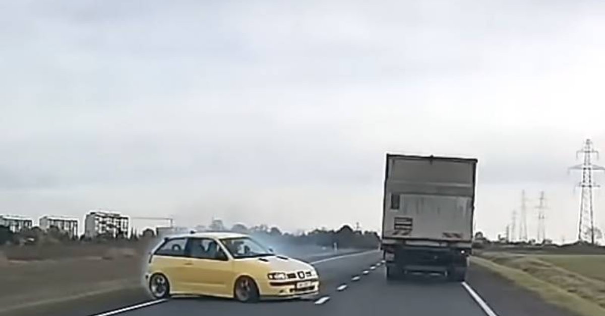 "Korytarz zemsty". Kierowcy zrobili miejsce na prywatny pościg - Onet