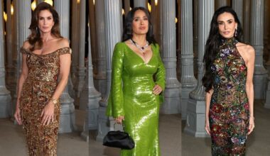 Gwiazdy meldują się na gali. 59-letnia Salma Hayek skradła show