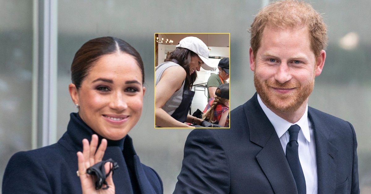 Lilibet jest już naprawdę duża. Meghan i Harry zabrali ją do społecznej kuchni